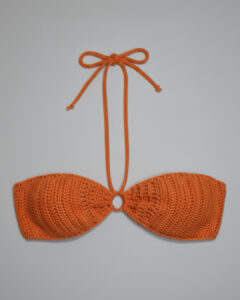 Top Bandeau Mandarina Crochet